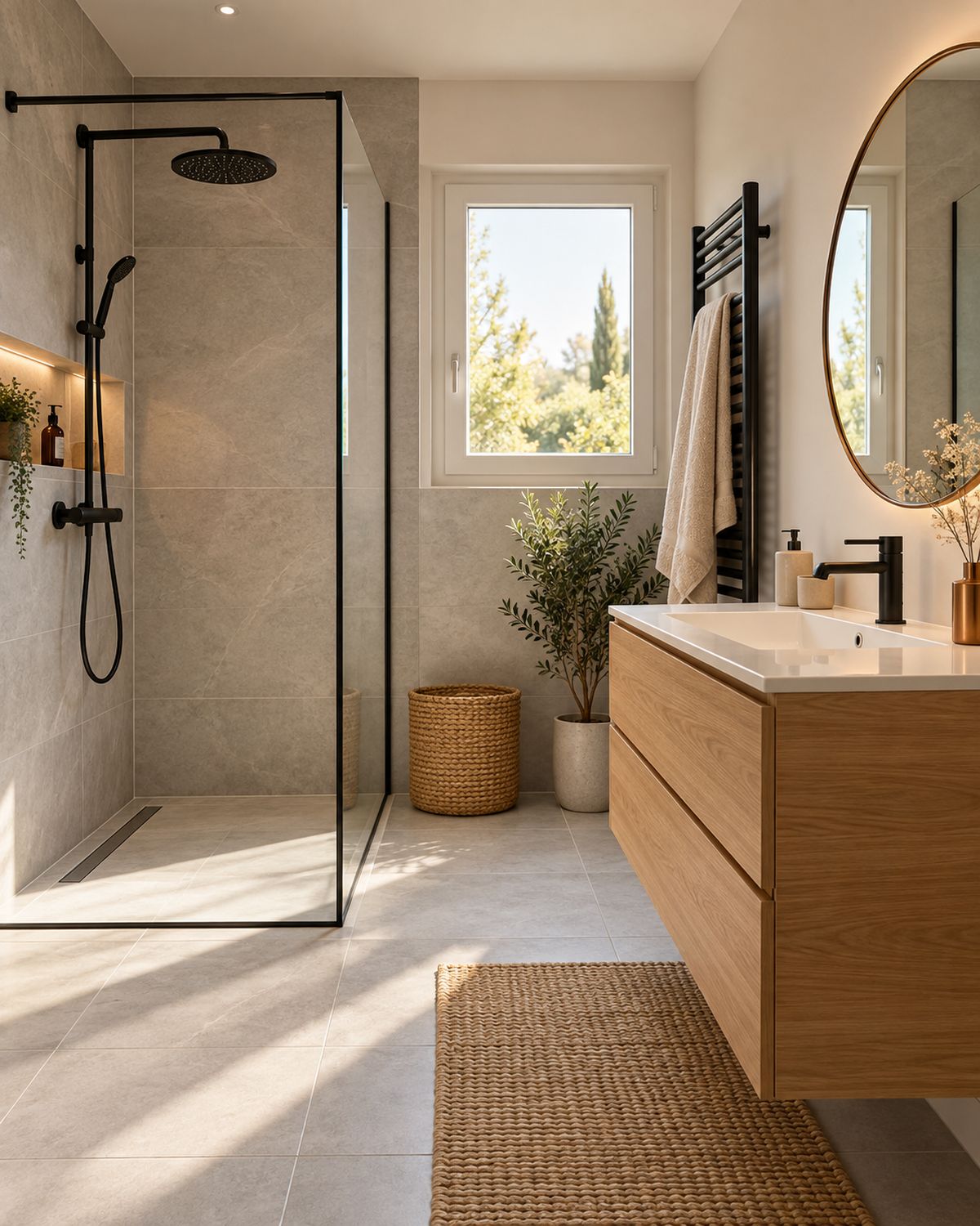 Salle de bain rénovée par Plombier Lausanne à Lausanne